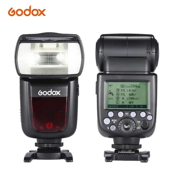 Godox V860II-C E-TTL 1/8000S HSS Master Slave GN60 Flash Speedlite 2.4 G Bevielio su Li-ion Baterija Canon DSLR Fotoaparatas