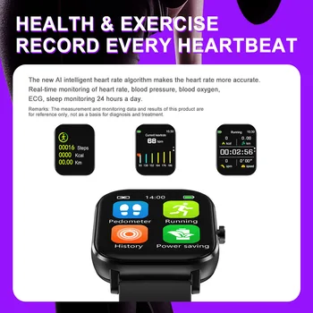 Kaimorui Atsiliepti į Skambutį Smart Žiūrėti 2020 1.54 colių Širdies ritmo Monitorius 