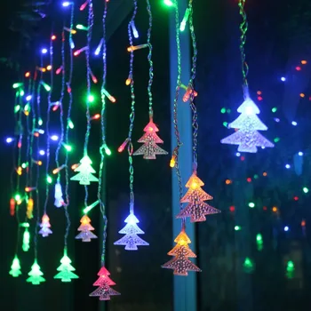 Kalėdų Papuošalai Šiltas LED Šviesos Eilutę Kalėdų Dekoracijas namams Kalėdų Eglutės papuošalus Naujųjų Metų Dekoracija Navidad