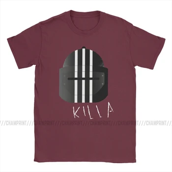 Killa Šalmas Pabėgti Nuo Tarkov T-Marškinėliai Vyrams Išgyvenimo Shooter Žaidimas Juokinga, Medvilnės Marškinėliai, O Neck T Shirt Suaugusiųjų Viršūnės