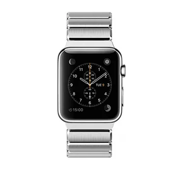 Klasikiniai vyriški Nerūdijančio Plieno Apyrankė diržu, Apple Watch band 4 44/40mm Verslo Metalo juostos IWatch Serija 3 2 1 42/38mm