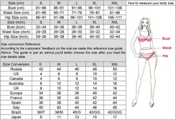 Melphieer Bikini moterims 2020 Bikini didelis lankas prabangus maudymosi kostiumėlį, raudonos, rausvos, mėlynos spalvos maudymosi stebėjimo backless biquini mergaičių maudymosi kostiumas
