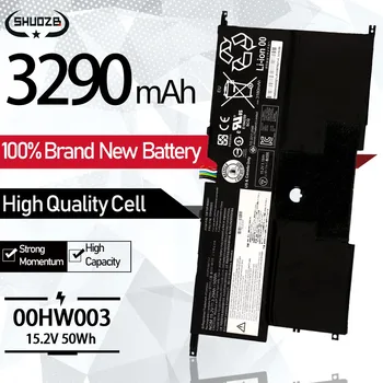NAUJAS 00HW002 00HW003 Nešiojamas Baterija Lenovo ThinkPad X1 Carbon Gen3 Serijos SB10F46440 SB10F46441 15.2 V 50Wh 3295mAh