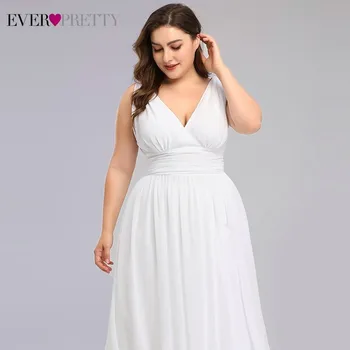 Plus Size Vestuvių Suknelės Kada nors Gana Elegantiškas V-kaklo-line Šifono Paprasta Vasaros Paplūdimio Vestuvių Suknelės, vestidos de novia 2020 m.