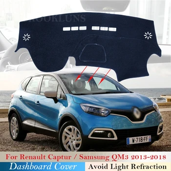 Prietaisų skydelio Dangtelis Apsauginis Padas Renault Captur 2013~2018 M. 