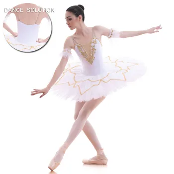 Profesionalus Klasikinis Baletas Tutus Vaikų ir Suaugusiųjų Etapo Rezultatus Balta Baleto Šokių Tutu Kostiumai BLL046