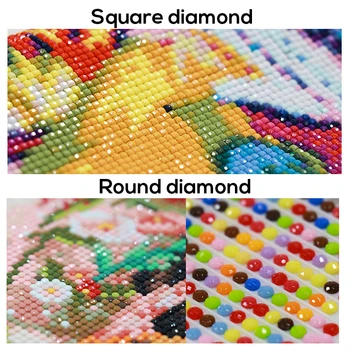 QIQI MERGINA diamond tapybos rinkinio turas aikštėje visą deimantų siuvinėjimo mozaikos animacinių filmų gyvūnų dvi kates šildymo amatų decorati