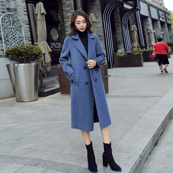 Rudens Ir Žiemos Paltai Moterims Švarkai Office Moteriški Viršutiniai Drabužiai 2019 Naujas Mados Elegantiškas Korėjos Stiliaus Moteriški Darbo Drabužiai, Paltai