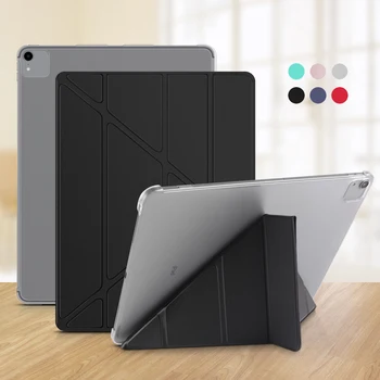 Smart Case For iPad Pro 12.9 colių 2020 Dangtis, GOLP Magnetinio PU Oda + Stand PC Back Flip dangtelis, skirtas 