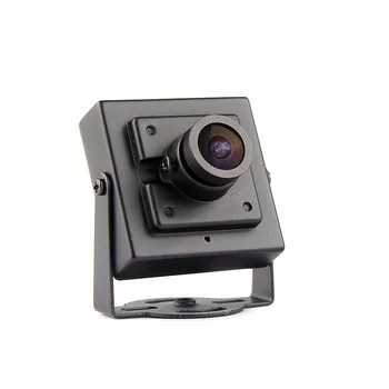 Super Mažos HAINAUT MINI VAIZDO kamera Sony imx323 2.0 MP 1080P metalo Apsaugos Stebėjimo mikro Vaizdo stebėjimo vidicon su laikikliu