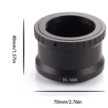 T2 T Objektyvas Sony E-mount Adapter Ring NEX-7 3N 5N A7 A7R II A6300 A6000 T2-NEX