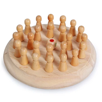 Vaikai Šalis Žaidimas Mediniai Atminties Rungtynės Stick Šachmatų Žaidimas Įdomus Blokuoti Stalo Žaidimas Švietimo Spalva Pažintinių Gebėjimų Žaislas Vaikams