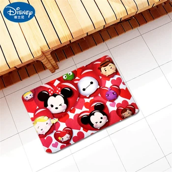 Vaikams, Cartoon Mickey Minnie Mouse mat 38x58cm Durų kilimėlis Vonios Kilimėlis, virtuvės, Vaikų Berniukų, Mergaičių Nuskaitymo Žaidimo Kilimėlis, Miegamajame kiliminė danga