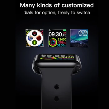 Vorke VQ9 Smart Watch Kraujo Spaudimas Smart Žiūrėti IP68 Smart Apyrankę Juosta 60days Laukimo Apple 