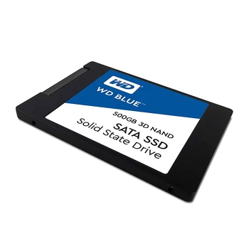 Western Digital WD Blue 500gb SSD interne Kietojo Disque 500 GB - SATA 6 Gbit/s, 2.5